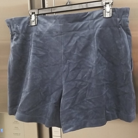 💕BCBGMAXAZRIA💕 Symon Faux Suede Shorts ~ Teal - Picture 9 of 14